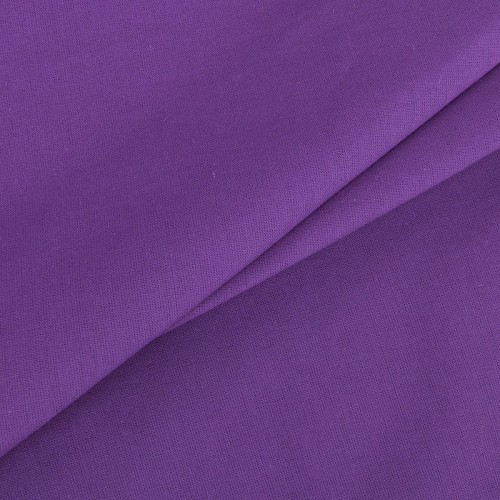 купить ткань поплин однотонный на отрез Фиолетовый